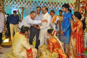 Celebs At Producer Ram Mohan Rao Daughter Wedding